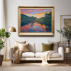 Mountain Sunset Reflections Print