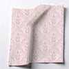 Carolina Rose Damask Printed Belgian Linen Fabric by the Yard